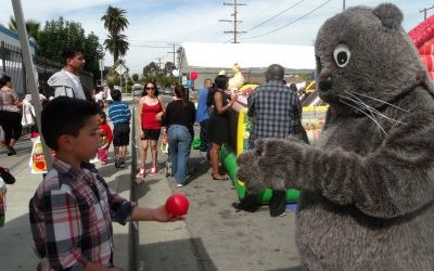 Potter the Otter Makes a Splash at Drew CDC Event