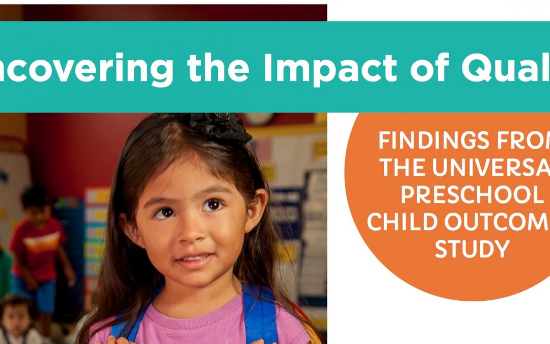 Preschool Quality Makes Big Impact on Smallest L.A. County Residents