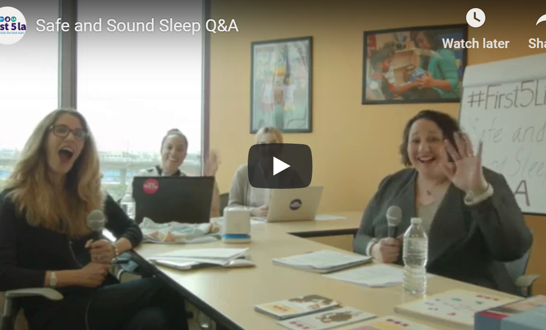 Facebook Live Q & A Addresses Safe and Sound Sleep