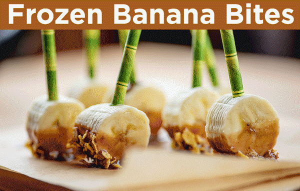 Frozen Banana Bites